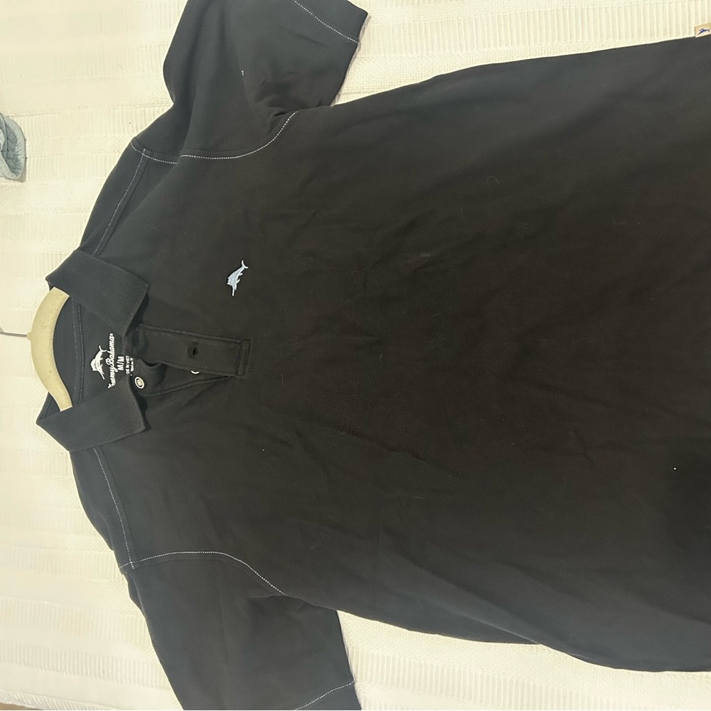 Tommy Bahama Charcoal Polo Shirt